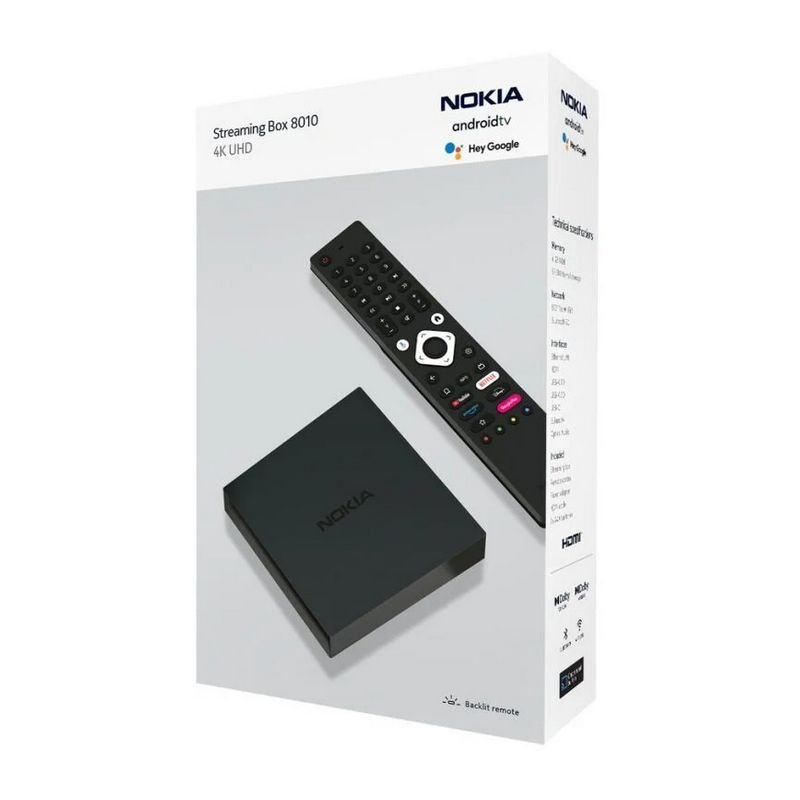 Nokia Streaming Box 8010 - Android TV Box Ultra HD 4K » Chollometro