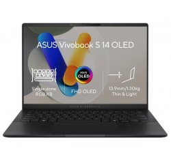 ASUS Vivobook S14 M5406UA-OLED032W, Ryzen 7 8845HS, 14.0˝ 1920x1200 FHD+, UMA, 16GB, SSD 1TB, W11H