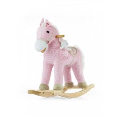 Hojdací koník s melódiou Milly Mally Pony ružový