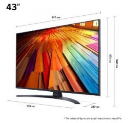 43UT81006LA UHD TV LG + darček internetová televízia sweet.tv na mesiac zadarmo