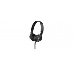 Sony MDRZX310AP, černá náhlavní sluchátka řady ZX s ovladačem na kabelu