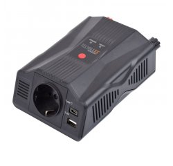 Technaxx měnič napětí 300W, DC 12V na 2xUSB a 1x230V (TE24)