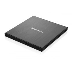 Blu-ray USB 3.1 GEN 1 externí Slimline vypalovačka, USB-C, černá, Verbatim
