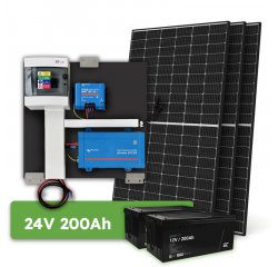 Ecoprodukt Predpripravený ostrovný systém Victron 24V 1200VA 1230Wp 200Ah