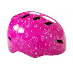 VOLARE - Prilba na Bicykel a Skate, Pink Queen 55-57 cm