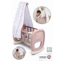 SMOBY BABY NURSE KOLISKA S BALDACHYNOM PRE BABIKY /SM 220373/