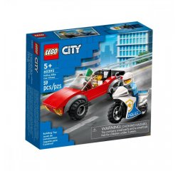 LEGO CITY NAHANACKA AUTA S POLICAJNOU MOTORKOU /60392/
