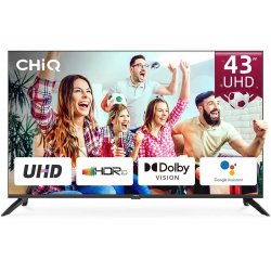 CHIQ U43G7LX + darček internetová televízia sweet.tv na mesiac zadarmo