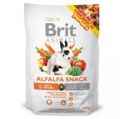 BRIT ANIMALS SNACK ALFALFA FOR RODENTS 100 G (295-100014)