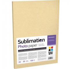 COLORWAY PHOTO PAPER SUBLIMATION 100G/M, A4, 50PC. (PSM100050A4)