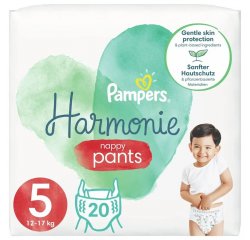 PAMPERS HARMONIE PANTS S5 20KS 12-17KG
