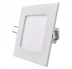 EMOS ZD2121 LED PANEL 120X120, STVORCOVY VSTAVANY BIELY, 6W TEPLA BIELA