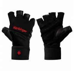 HARBINGER RUKAVICE PRO WRISTWRAP, BLACK, M