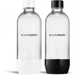 SODASTREAM FLASA JET 2X1L BLACK/WHITE DW-SAFE SODAS