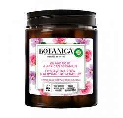 AIR WICK SVIECKA BOTANICA ISLAND ROSE &amp; GERANIUM 500G