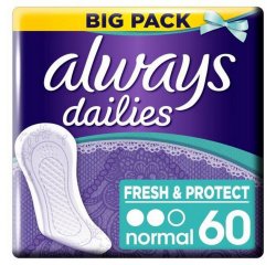 ALWAYS INTIMKY 60 NORM.FR AND PROT. CASHBACK AŽ 40 EUR