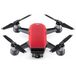 DJI KVADROKOPTERA - DRON, SPARK FLY MORE COMBO, FULL HD KAMERA, CERVENY