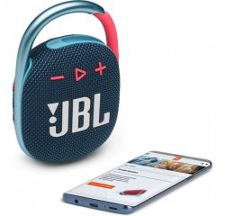 JBL CLIP 4 BLUE/CORAL