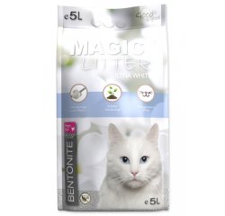 MAGIC CAT LITTER KOCKOLIT BENTONITE ULTRA WHITE (5L)