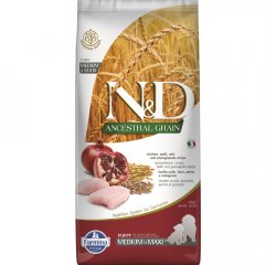 N&amp;D LG DOG PUPPY M/L CHICKEN &amp; POMEGRANATE 12KG