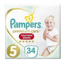 PAMPERS PREMIUM PANTS VP 34 JUNIOR S5