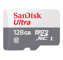 SANDISK ULTRA MICROSDXC 128GB 100MB/S 10 UHS-I