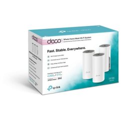 TP-LINK DECO E4 3-PACK AC1200 WHOLE-HOME MESH WIFI SYSTEM