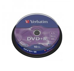 VERBATIM DVD+R 4.7GB/10 CAKE