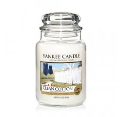 YANKEE CANDLE CLEAN COTTON 623 G