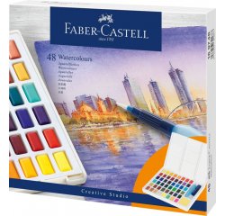 Akvarelové farby set 48 farebné