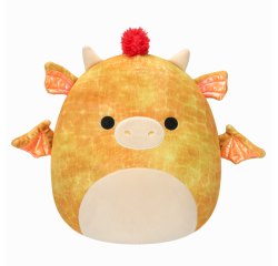 SQUISHMALLOWS Zlatý drak - Dieric, 40 cm