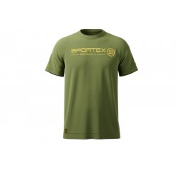 Rybárske tričko T-Shirt zelené s logom Veľkosť: L