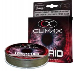 Pletená šnúra Climax iBraid zelená oliva 135m Priemer: 0,18mm / 16,6kg