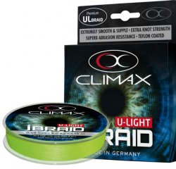 Pletená šnúra Climax iBraid U-Light neon-zelená 135m Priemer: 0,08mm / 6kg