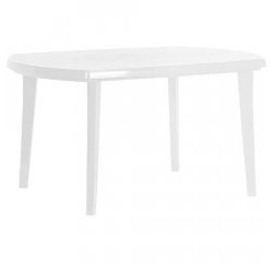 Stôl Curver® ELISE, biely, plastový