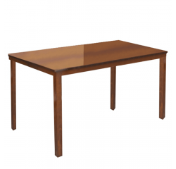 KONDELA Jedálenský stôl, orech, 135x80 cm, ASTRO NEW
